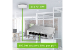 Zyxel Switch 5x GE GS1005 PoE+