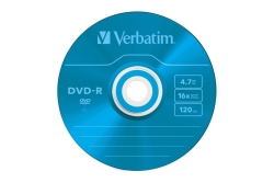DVD-R Verbatim 4,7GB 5pcs Slim J. Colour 16x