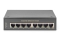 DIGITUS Switch Ind. 8-Port Gigabit Unmanaged schwar