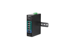 TRENDnet Industrie Switch 10-port Gbit PoE+ L2 IP30 Metall