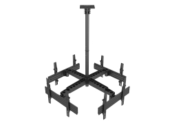 Equip Deckenhalterung 32-65/4TFT 30Kg Quad-Screen sw lite...