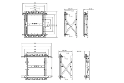 Equip Wandhalterung 19-55/1TFT Popout 1Gelenk 50Kg sw lite Retail