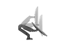 Monitorständer IcyBox 1 Monitor bis zu 27/6.5kg + Tischhalt