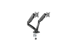 Monitorständer IcyBox 2 Monitore bis zu 27/6.5kg +...
