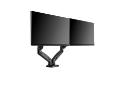 Monitorständer IcyBox 2 Monitore bis zu 27/6.5kg + Tischhal