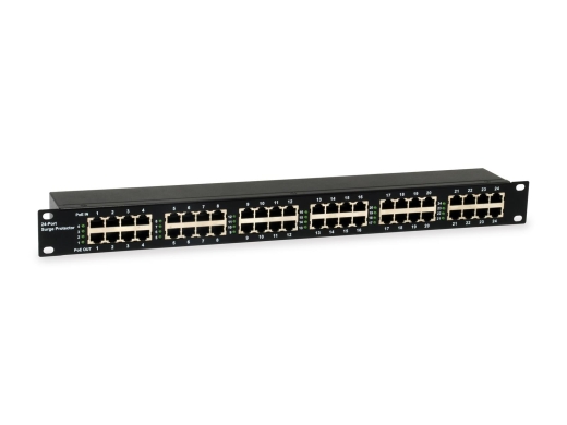 LevelOne Überspannungsschutz 24xPoE 6KV 30W schwarz