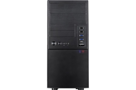 Inter-Tech Geh IT-6865 mit USB Type C Schnittstelle, schwarz
