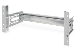 DIGITUS Hutschienenträger 4HE 19 (483mm) + Hutschiene