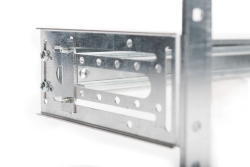 DIGITUS Hutschienenträger 4HE 19 (483mm) + Hutschiene