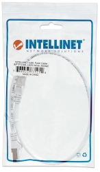 INTELLINET Patchkabel RJ45 S/FTP Cat6 0,5m LSZH Hebels....