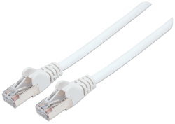 INTELLINET Patchkabel RJ45 S/FTP Cat6 5,0m LSZH Hebels. weiß
