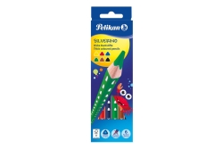 Pelikan Buntstifte SILVERINO 3-eckig lang dick BSD6DN 6Stk.