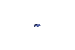 DURABLE magnetische Etikettentasche 100x38mm 50er Pck blau