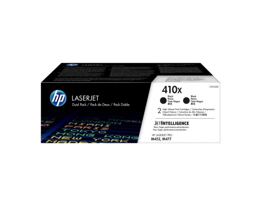 HP 410X 2x Schwarz LaserJet Tonerpatrone