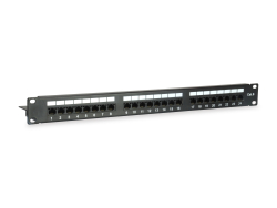 Equip 19 Patchpanel 24xRJ45 Cat6 UTP 1U 250MHz RAL9005