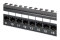 Equip 19 Patchpanel 24xRJ45 Cat6 UTP 1U 250MHz RAL9005