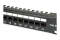 Equip 19 Patchpanel 24xRJ45 Cat6 UTP 1U 250MHz RAL9005