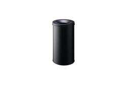 DURABLE Papierkorb Safe rund 60 Liter schwarz