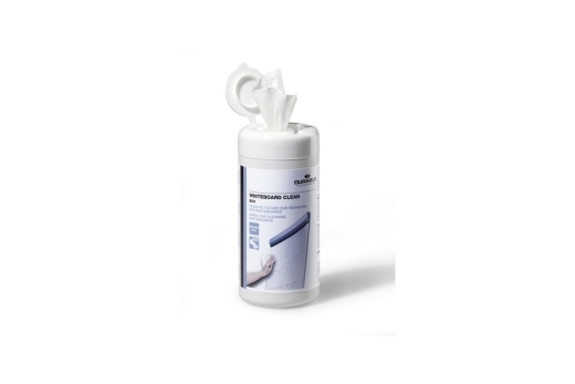 DURABLE Whiteboard Clean Reinigungstücher Box a 100 St weiß