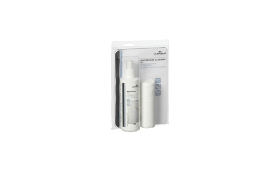 DURABLE Whiteboard Reinigungsset Pumpspray+Mikrofasertuch