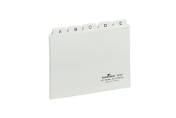 DURABLE Leitregister A - Z A6 quer 1 Stück weiß
