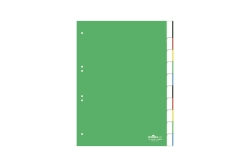 DURABLE Ordnerregister Folie Tabe blanko f A4 10Blatt...