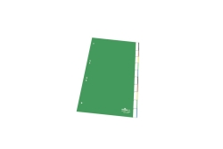 DURABLE Ordnerregister Folie Tabe blanko f A4 10Blatt...