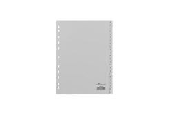 DURABLE A-Z Register A4 24tlg. PP volldeck. grau