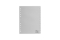 DURABLE Zahlenregister A4 1-15 PP volldeck. grau