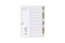 DURABLE Ordnerregister PP blanko/2x5fbg f 10 Blatt