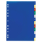 DURABLE Zahlenregister PP 1-12 farbig 12Bl