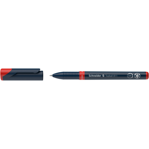 Tintenroller Topball 811 - 0,5 mm, rot