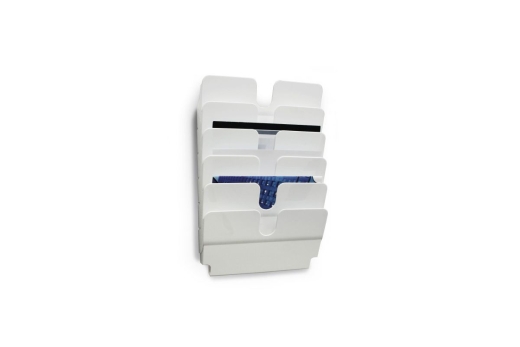 DURABLE Prospektspenderset Querformat Flexiplus 6 A4 weiß