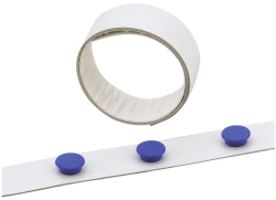 DURABLE Magnetband selbstklebend 3,5cmx500cm weißes...