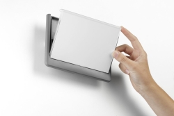 DURABLE Türschild ClckSign149x52,5 Kleben/Schrauben graphit