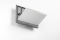 DURABLE Türschild ClckSign149x52,5 Kleben/Schrauben graphit