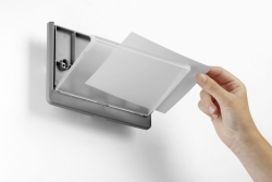 DURABLE Türschild ClckSignA5 210x148,5 Kleben/Schr. graphit