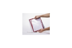 DURABLE TischSichttafelsys VarioTable10 Sichttafeln schwarz