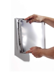 DURABLE Sichttafelsystem SherpaWall 10 Sichttafel schw/grau