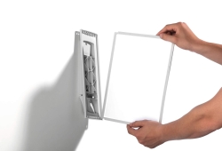 DURABLE Sichttafelsystem SherpaWall 10 Sichttafel schw/grau