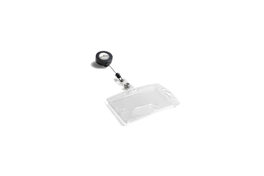 DURABLE Hartbox f 1 Ausweiskarte mit Jojo 10er Pck