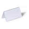 DURABLE Tischnamensschilder 52x100mm 25 Stück transparent