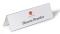 DURABLE Tischnamensschild 105/210x297mm transp 25 Stück