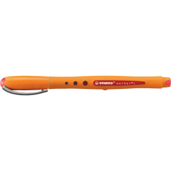 Tintenroller - worker+ - medium - Einzelstift - rot