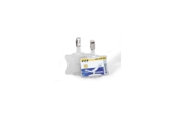 DURABLE Ausweiskartenhalter m Clip 87x54mm 25er Pck transp