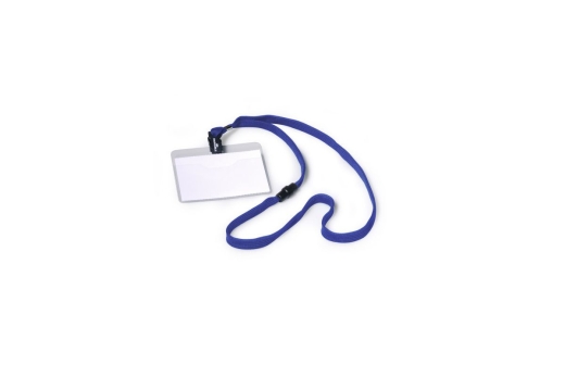DURABLE Namensschild Textilband 10 6x9cm 10er Pck blau