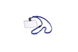 DURABLE Namensschild Textilband 10 6x9cm 10er Pck blau