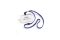 DURABLE Namensschild Textilband 10 6x9cm 10er Pck blau