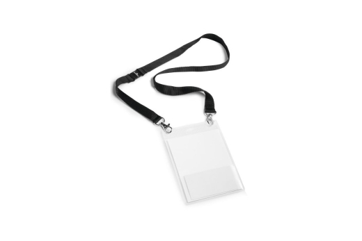 DURABLE Event-Namensschild A6 mit Textilband Duo 10 St schw