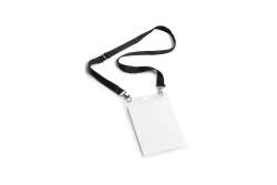 DURABLE Event-Namensschild A6 mit Textilband Duo 10 St schw